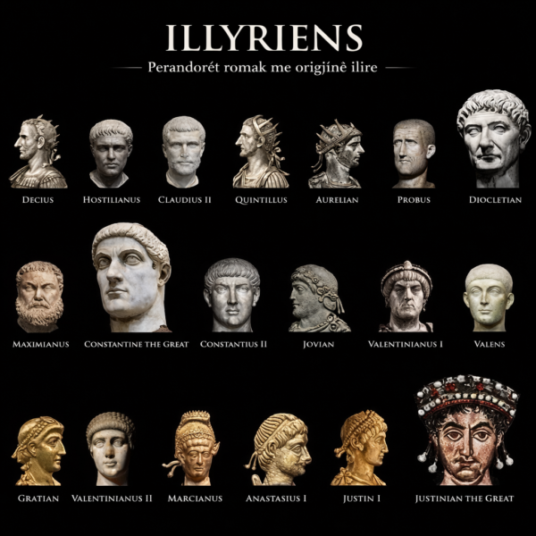Perandoret Romak me origjin Ilire