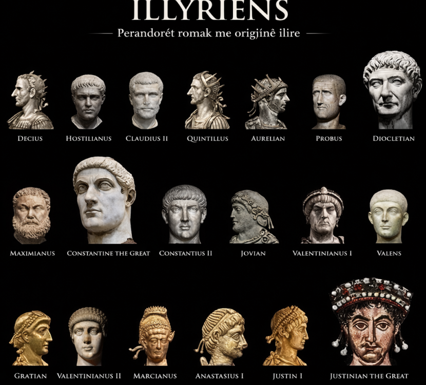 Perandoret Romak me origjin Ilire